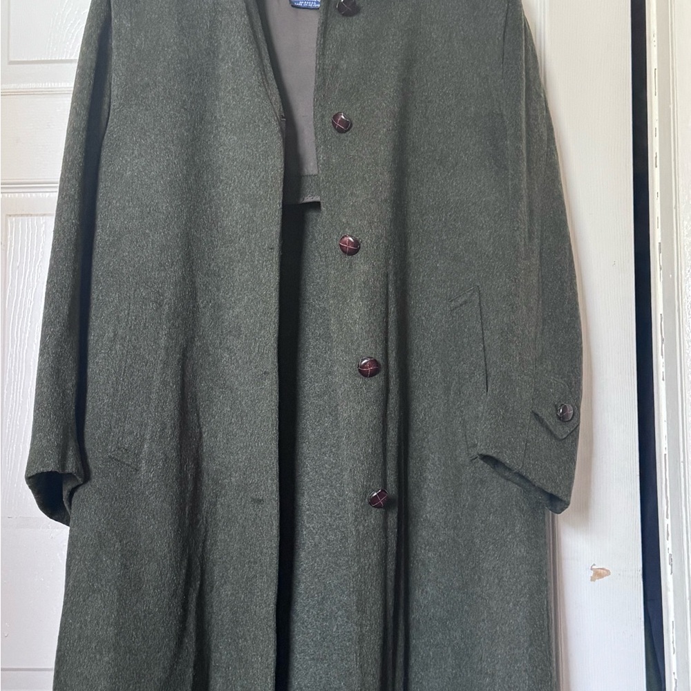 Men's Classic Green Coat